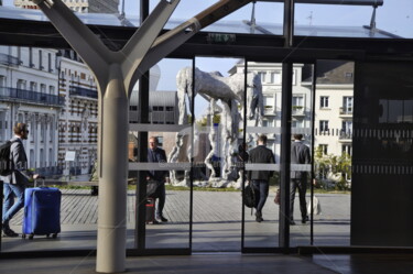 Photography titled "Gare de Rennes" by Ernest Tosetti, Original Artwork, Digital Photography