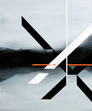 Schilderij getiteld "Abstract_213" door Ernst Kruijff, Origineel Kunstwerk, Acryl