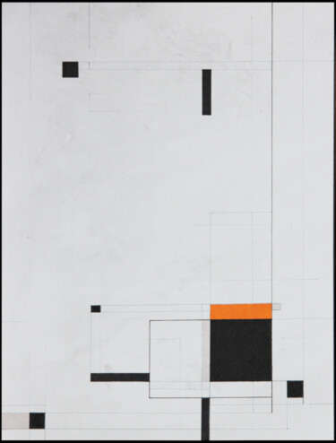 Dessin intitulée "Square_243" par Ernst Kruijff, Œuvre d'art originale, Marqueur