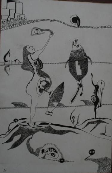 Drawing titled "Kadın Hakları ( wom…" by Erol Yıldırım, Original Artwork, Other