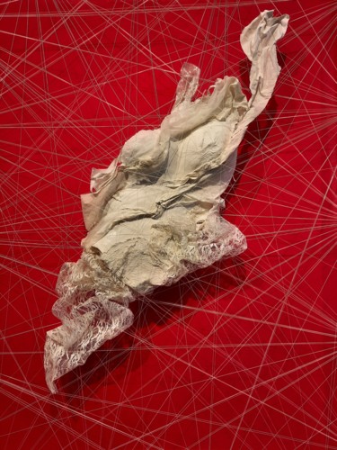 Sculpture titled "NÉPHÉLÉ" by Ersilia Severo, Original Artwork, Polymer clay