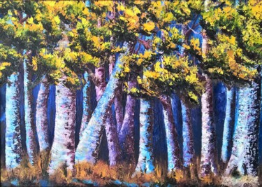 제목이 "Ağaçlar-1.jpg"인 미술작품 Ertuğrul Erentürk로, 원작, 기름