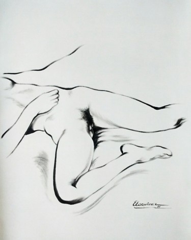 Drawing titled "el origen" by Erwin Esquivel C, Original Artwork, Other