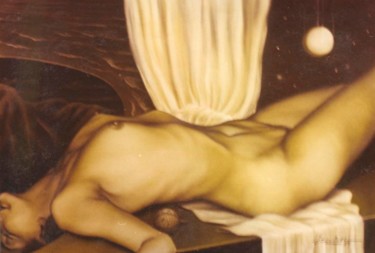 "desnudo sideral 6" başlıklı Resim Erwin Esquivel C tarafından, Orijinal sanat, Tebeşir