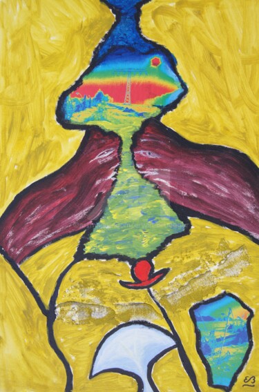 Endzeit Collages intitulée "Endzeit" par Erwin Bruegger, Œuvre d'art originale, Collages