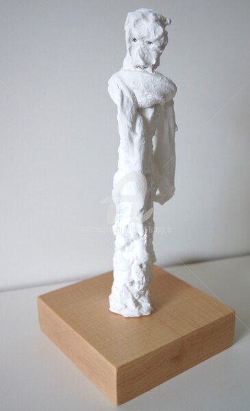 Skulptur mit dem Titel "Figure IV" von Erwin Bruegger, Original-Kunstwerk, Gips