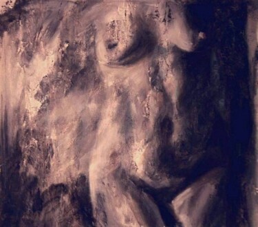 Painting titled "corpo2" by Escha Van Den Bogerd, Original Artwork, Oil