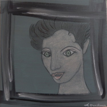 Peinture intitulée "Remontée auriculaire" par La Venitienne, Œuvre d'art originale