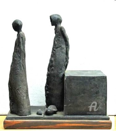 Escultura titulada "(en proceso para fu…" por Nana Tonkin - Obras, Obra de arte original