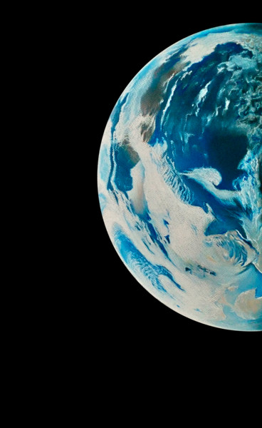 Картина под названием "Земля.jpg" - Игорь Зорин, Подлинное произведение искусства, Пастель