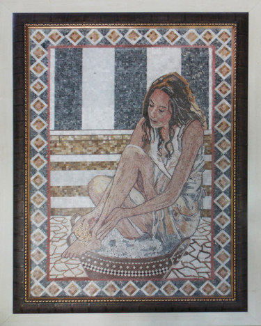 Sculpture titled "25-000-parca.jpg" by Şirin Ünal, Original Artwork, Mosaic