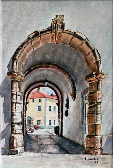 Painting titled "Arco de Cister I -…" by Esmeralda Duarte, Original Artwork