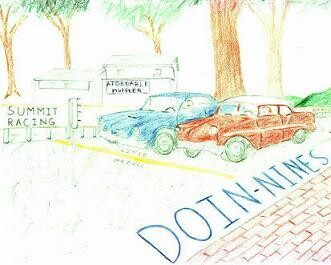 Drawing titled "Doin 9s" by Esp---Art, Original Artwork