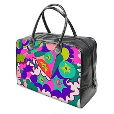 Design intitolato "sac fourre tout "re…" da J3cm (Carine), Opera d'arte originale, Accessori