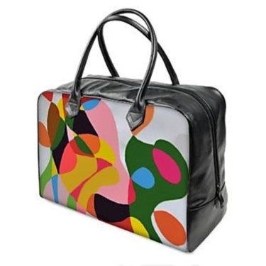 Design intitolato "sac fourre tout "su…" da J3cm (Carine), Opera d'arte originale, Accessori