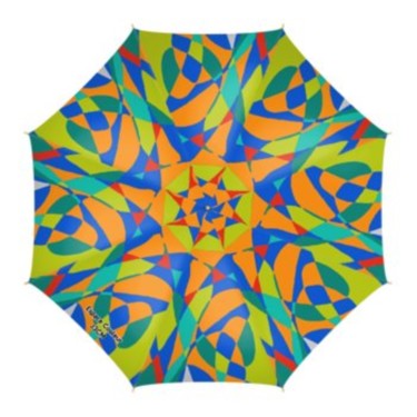 Design intitulée "PARAPLUIE EXTRAVAGA…" par J3cm (Carine), Œuvre d'art originale, Accessoires