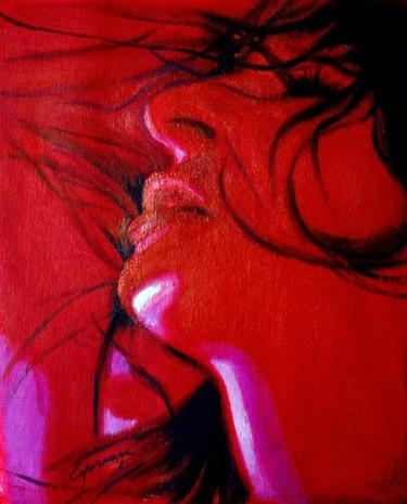 Картина под названием ""Sensualidad  VI"" - Liliana Esperanza, Подлинное произведение искусства, Масло