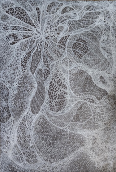 Desenho intitulada ""Redes"" por Liliana Esperanza, Obras de arte originais, Canetac de aerossol