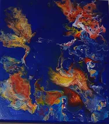Pittura intitolato "Enthousiasme" da Mario Esposito, Opera d'arte originale, Acrilico