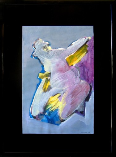 Peinture intitulée "Marianne" par Gérard Esquerre, Œuvre d'art originale, Acrylique
