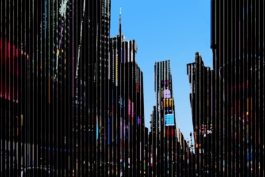 Digital Arts titled "New York 6 - Série…" by Gérard Esquerre, Original Artwork, Digital Painting