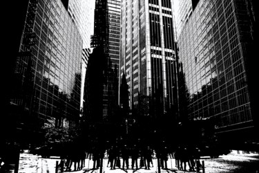 Digitale Kunst mit dem Titel "New York 7 - Série…" von Gérard Esquerre, Original-Kunstwerk, Digitale Malerei