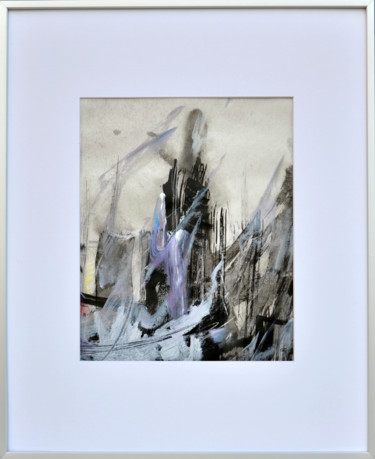 Рисунок под названием "Tempête" - Gérard Esquerre, Подлинное произведение искусства, Чернила Установлен на картон