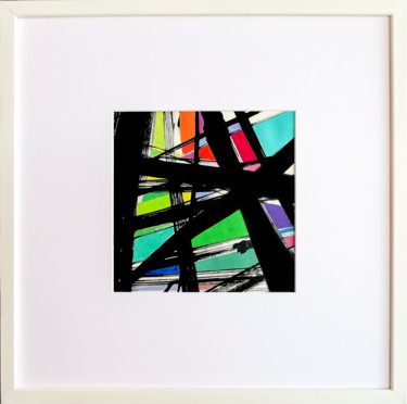 Vitrail 30x30x3 cm ©2016 par Gérard ESQUERRE