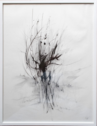 Le Saule 52,5x67,5x2 cm ©2016 par Gérard ESQUERRE