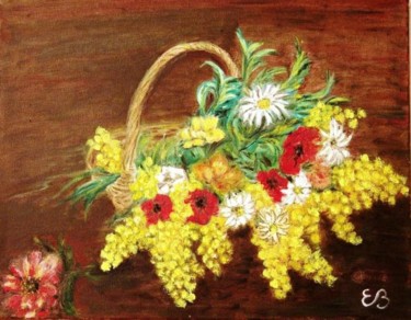 Картина под названием "Mimosa." - Essia, Подлинное произведение искусства