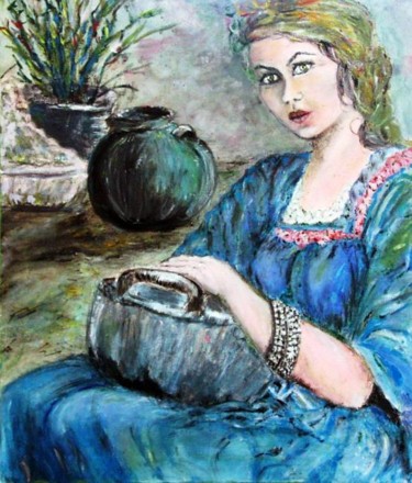 "Jeune fille." başlıklı Tablo Essia tarafından, Orijinal sanat