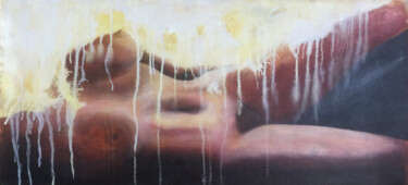 Pittura intitolato "EB30 - Sensualidade…" da Estela Brito, Opera d'arte originale, pigmenti