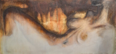 Pittura intitolato "EB29 - Sensualidade…" da Estela Brito, Opera d'arte originale, pigmenti