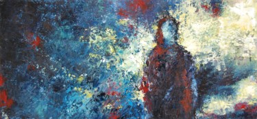 Картина под названием "Silence" - Estelle Darve, Подлинное произведение искусства, Масло