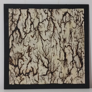Estampas & grabados titulada "Quadro" por Estevão Páixão, Obra de arte original, Grabado Montado en Panel de madera