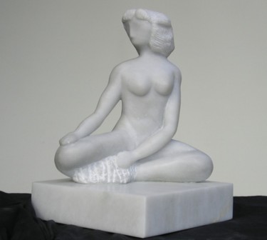 Sculpture titled "Detras de la oscuri…" by José Luís Navarro Esteve, Original Artwork