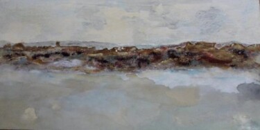 Peinture intitulée "littoral II" par Esteves De Cooman, Œuvre d'art originale, Acrylique