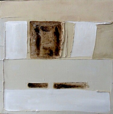 Peinture intitulée "fenêtres ocres" par Esteves De Cooman, Œuvre d'art originale, Autre