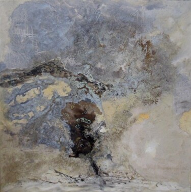 Pittura intitolato "arbre au pied de la…" da Esteves De Cooman, Opera d'arte originale, Acrilico