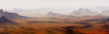 Digital Arts titled "Arid and Desert" by Angel Estevez, Original Artwork, 2D Digital Work