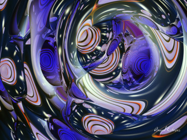 Digital Arts titled "abstract 9" by Angel Estevez, Original Artwork, 3D Modeling