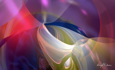 Digital Arts titled "abstract 25" by Angel Estevez, Original Artwork, 3D Modeling