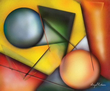 Digital Arts titled "abstract 7" by Angel Estevez, Original Artwork, Digital Painting