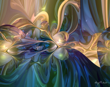 Digital Arts titled "abstract 49" by Angel Estevez, Original Artwork, 3D Modeling