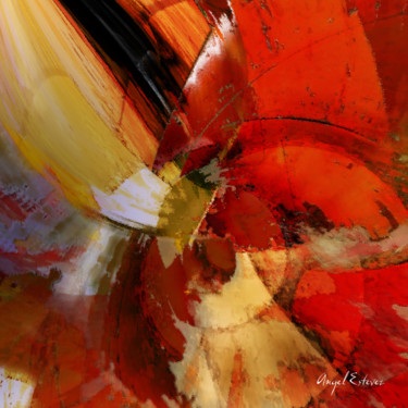 Arte digital titulada "Abstract 128" por Angel Estevez, Obra de arte original, Pintura Digital