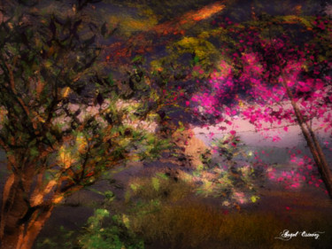 Digital Arts με τίτλο "Autumn colors" από Angel Estevez, Αυθεντικά έργα τέχνης, Άλλος