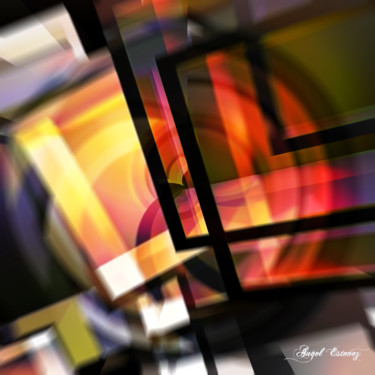 Digital Arts titled "Abstract 6" by Angel Estevez, Original Artwork, Digital Painting