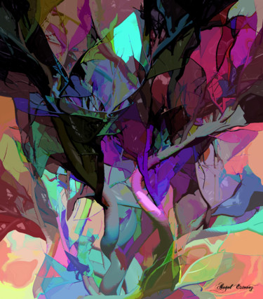 Arts numériques intitulée "Cores de outono" par Angel Estevez, Œuvre d'art originale, Autre