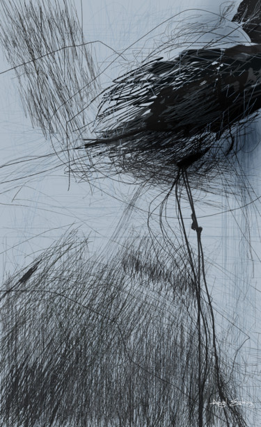 Grafika cyfrowa / sztuka generowana cyfrowo zatytułowany „Composição abstrata…” autorstwa Angel Estevez, Oryginalna praca, M…