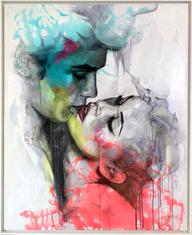 "Mon amour" başlıklı Tablo Esther Martínez tarafından, Orijinal sanat, Akrilik